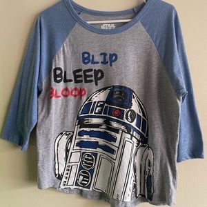 Star Wars R2-D2 Raglan Shirt